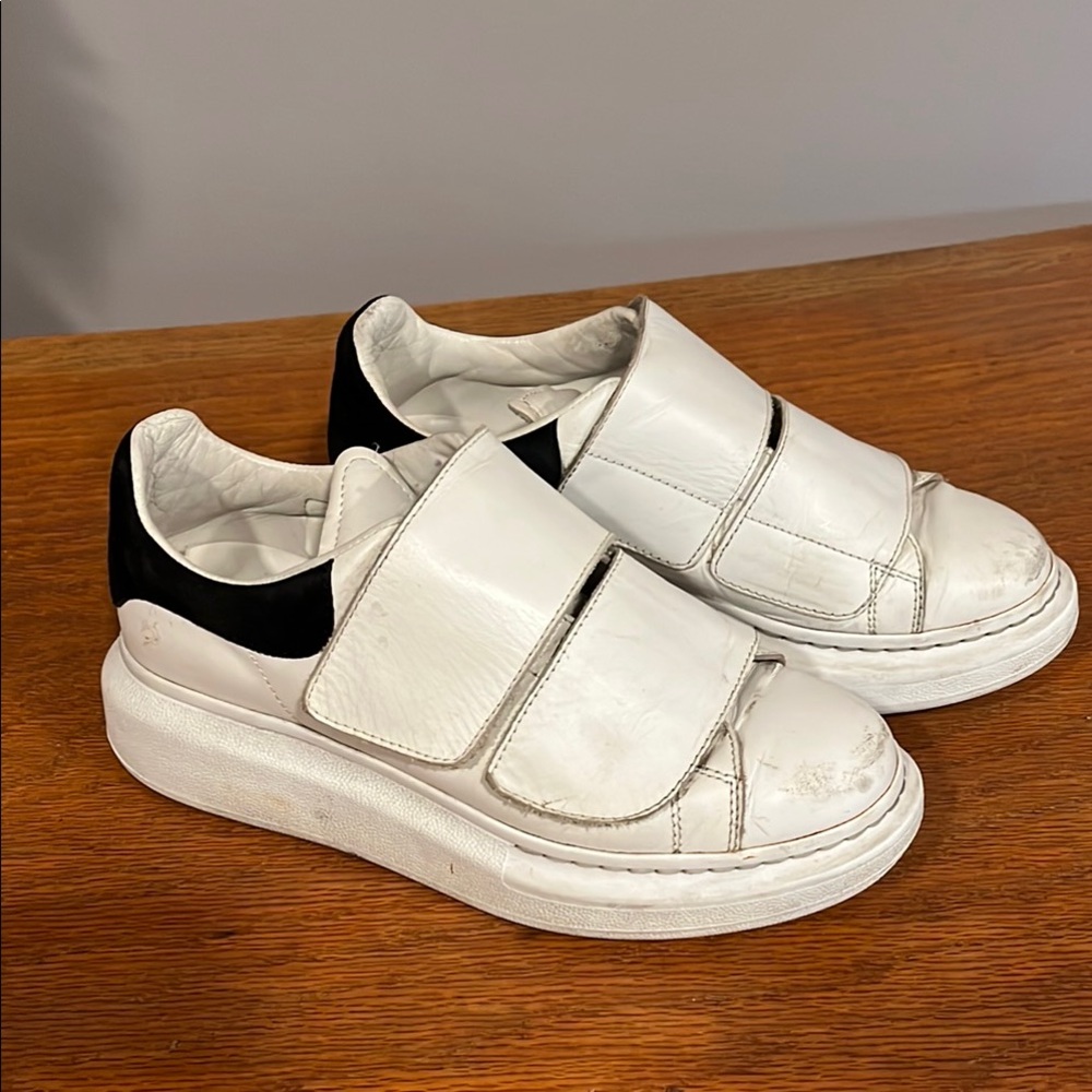 Alexander McQueen White and Black Women's Shoes